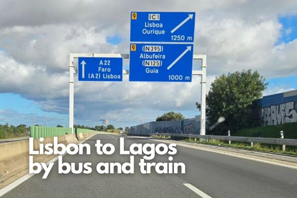 Lisbon to Lagos by bus and train